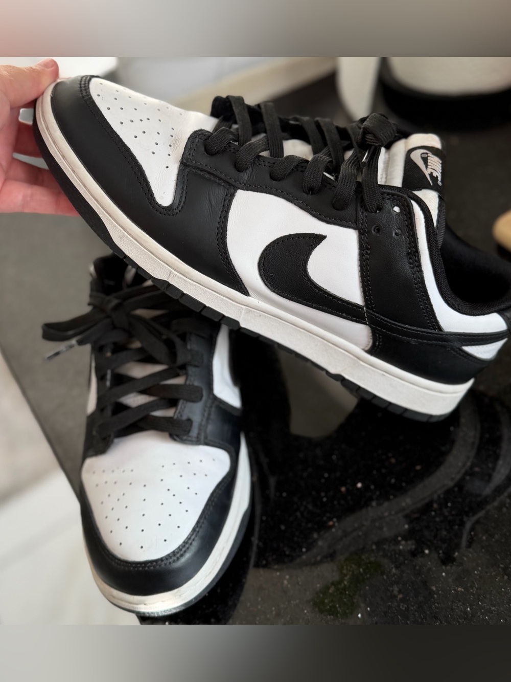 Nike Men’s Black and White Panda Dunks 🐼
